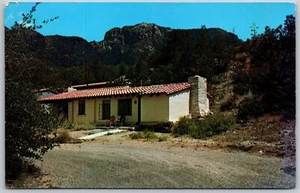 Vtg Texas TX Chisos Mountains Cottages View Big Bend National Park Postcard - Picture 1 of 2