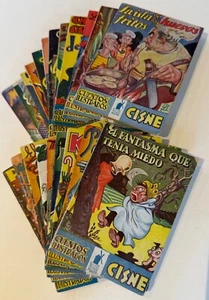 Cuentos Illustrados Cisne Set B 23 de 25 Pequeños Cómics Españoles GRANDES PORTADAS - Imagen 1 de 7