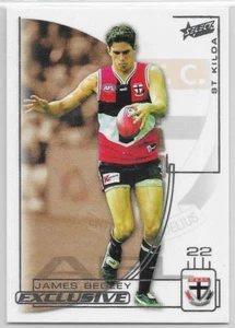 2002 Select Exclusive Base Card (206) James BEGLEY St. Kilda - Picture 1 of 1