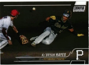 2022 TOPPS STADIUM CLUB CHROM # 123 - Ke'BRYAN HAYES - PITTSBURGH PIRATEN - Bild 1 von 2
