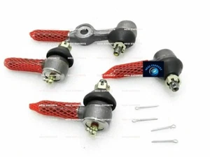Willys Cj2a Cj3b Mahindra Jeep Steering Tie Rod End Kit Set Of 4 Rhd - Imagen 1 de 6