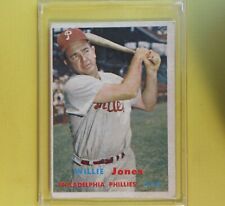 WILLIE JONES  1957  VINTAGE Topps #174   Philadelphia Phillies   (JC3