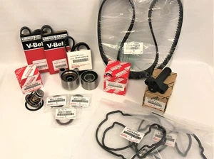 NEW FACTORY TOYOTA OEM 3.4 LITER 5VZFE V6 COMPLETE 17 pcs TIMING BELT KIT NO WP. - Bild 1 von 4