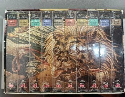 1995 | Time Life's : Lost Civilizations 'Sealed' VHS Box Set | 10 Tapes  - Image 1 of 4