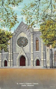 # K1283 JOPLIN, MO. AK, KATHOLISCHE KIRCHE ST. PETER - Bild 1 von 2
