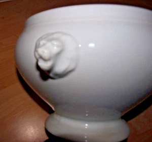 toller Villeroy&Boch Keramik Blumen Übertopf Cachepot Antique D  ca 30.5cm Löwen - Bild 1 von 3