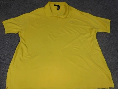 Camisa Polo Rocawear Para Hombres 3XL XXXL Jersey Amarillo Logo Hip-hop Y2K Foto 1 de 4