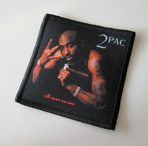 2PAC - All Eyez On Me == Patch / 2Pac West Coast Hip Hop