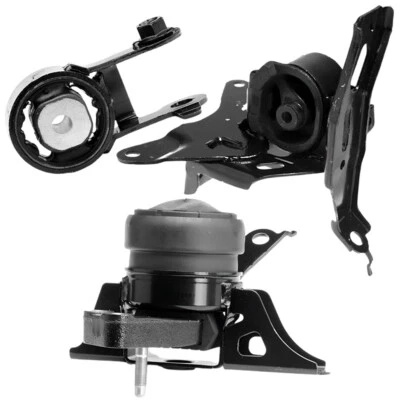 Engine Mounts & Auto Trans Mount 3PCS Set for Toyota Yaris 19-15 1.5L 1NZ-FE Eng - Image 1 of 4