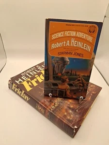 Robert A. Heinlein - Friday - 1982 - Hardcover  Lot 2 Bundle Starman Jones PB  - Bild 1 von 20