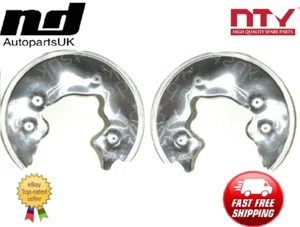 Rear L+R Brake Disc Dust Cover Back Plate Shield Set For Audi A4 A5 A6 A7 Q5 - Picture 1 of 12