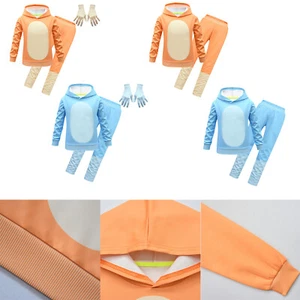 Kinder Mädchen Anime Cosplay Kostüm Langarm Hoodie Pullover Oberteil mit Hose Sets - Bild 1 von 39