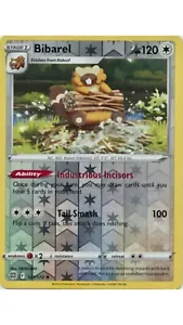 Pokémon - Bibarel - 121/172 - Reverse Holo - Brilliant Stars - Pack Fresh - NM/M - Picture 1 of 1