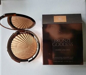 Estee Lauder Bronze Goddess Highlighting Powder Gelee 02 Solar Crush New Boxed - Picture 1 of 3