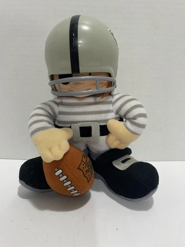 NFL Huddles Plush Oakland RAIDERS Mascot  7"  Vintage 1983 Cover