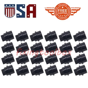 15646250 24x Lug Nut Cap Covers For Chevy GMC Silverado 1500 2500 3500 HD Trucks - Picture 1 of 7