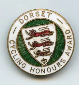 Dorset Cycling Honours Award Cyclists Pin Badge - Foto 1 di 2