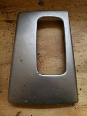 2002-2007 Jeep Liberty Transfer Case Shifter Bezel, Silver - Image 1 of 3