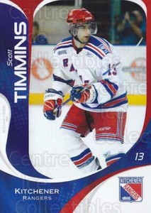 2007-08 Kitchener Rangers #11 Scott Timmins