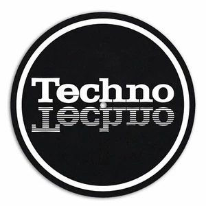Techno Reflect Acid House Dance Music Rave Techno DJ Slipmat - Picture 1 of 3