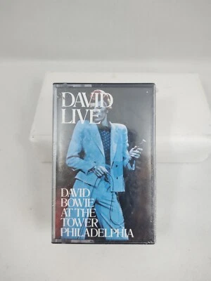 David Bowie At The Tower Philadelphia DAVID LIVE Double Cassette Set  - Image 1 of 3