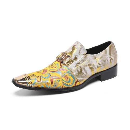 OFF WHITE Scarpe da uomo inglesi in pelle scarpe da sposa a punta in pelle scarpe da lavoro retrò