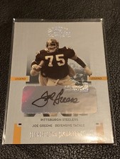 2005 Donruss Classics Significant Signatures Joe Greene Auto 25/25 Steelers