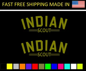 Indian Scout gas tank decals stickers motorcycle emblem logo decal kit - Picture 1 of 11