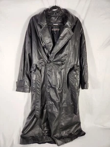 Wilson Leather Thinsulate Midi Trench Coat w Zip Out US/S - Picture 1 of 9