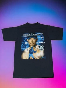 Vintage Y2K MLB Seattle Mariners Ichiro Suzuki Photo Shirt Size Youth Large - Picture 1 of 5