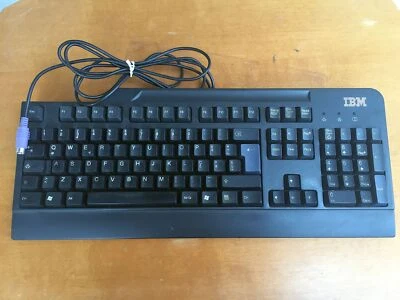 Vintage Ps2 Tastatur IBM Model SK 8820 voll funktionsfähig RETRO PC   - Bild 1 von 4