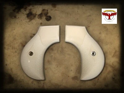 Empuñaduras clásicas marfil a cuadros UBERTI / CIMARRON LIGHTNING MAGNA-TUSK™ Foto 1 de 3