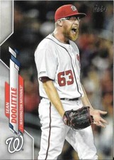 2020 TOPPS MLB BASEBALL SERIES 1 SEAN DOOLITTLE WASHINGTON NATIONALS #36 SHP FRE