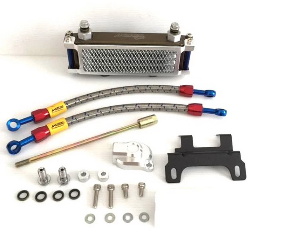 Honda grom msx125 msx125sf blue color oil cooler morin high quality performance - Image 1 of 4