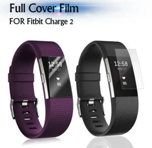 4 X Full Face Coverage TPU 3D Film Screen Protector For Fitbit Charge 2 Watch - Picture 1 of 5