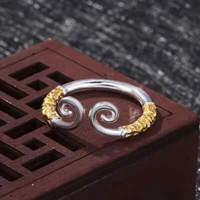 Anillos Ajustables Sol Negro Wukong Mono Rey Anillos Para Hombre Mujer Joyería Acceso Foto 1 de 4
