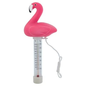 U.S. Pool Supply Flamingo Floating Pool Thermometer - Picture 1 of 5