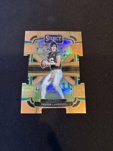 2023 Panini Select Concourse Copper Prizm Die-Cut /299 Trevor Lawrence #46 - Picture 1 of 3