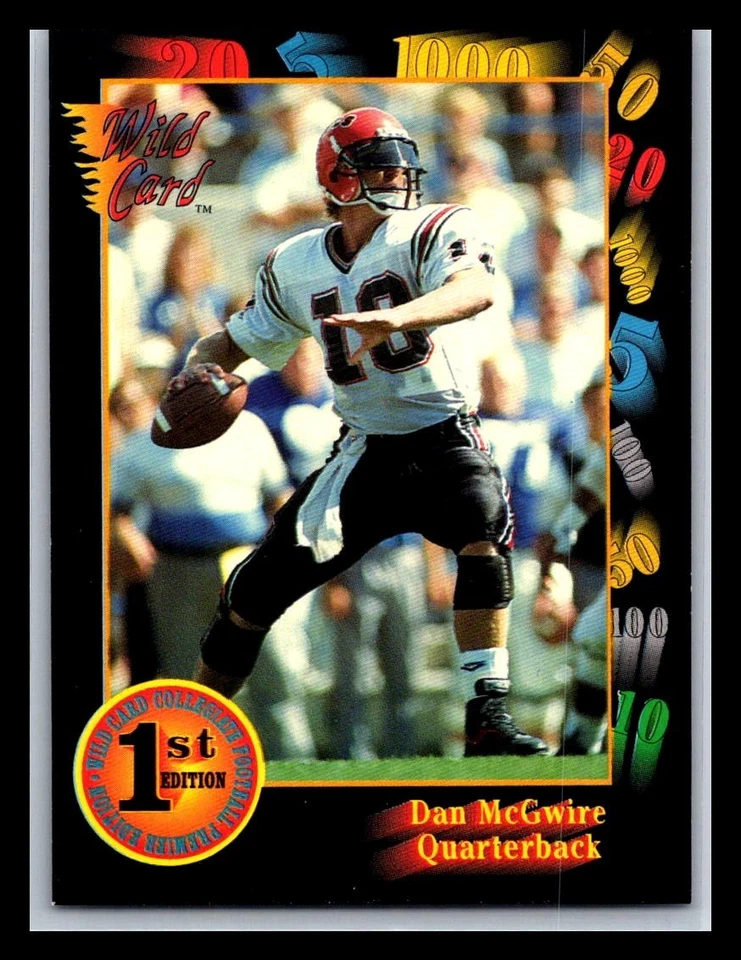 1991 Wild Card Draft Football # 1 - 160 - Pick Your Card! - Image 1 of 1