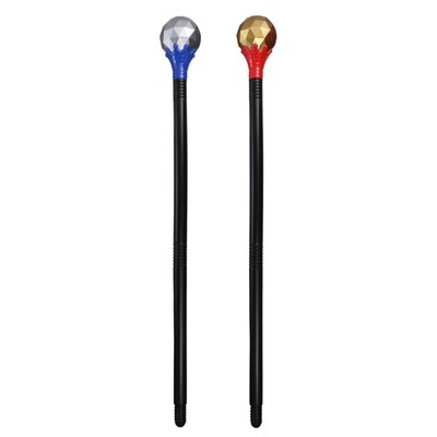 2 pezzi Cosplay Mazza Party Scettri Decorazione giocattolo Manganello - Immagine 1 di 4