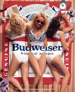 1988 Budweiser: King of Beers Vintage Print Ad - Picture 1 of 1