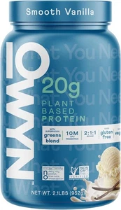 ✅ OWYN Only What You Need Plant-Based Protein Smooth Vanilla 2,1 lbs Probiotika - Bild 1 von 4