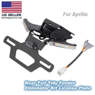 Kit eliminador de guardabarros trasero ordenado matrícula para Aprilia RS660 Tuono 660 Foto 1 de 4