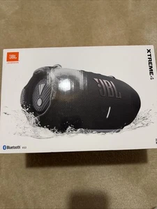 JBL Xtreme 4 Portable Waterproof Bluetooth Speaker Black NEW SEALED - Picture 1 of 3