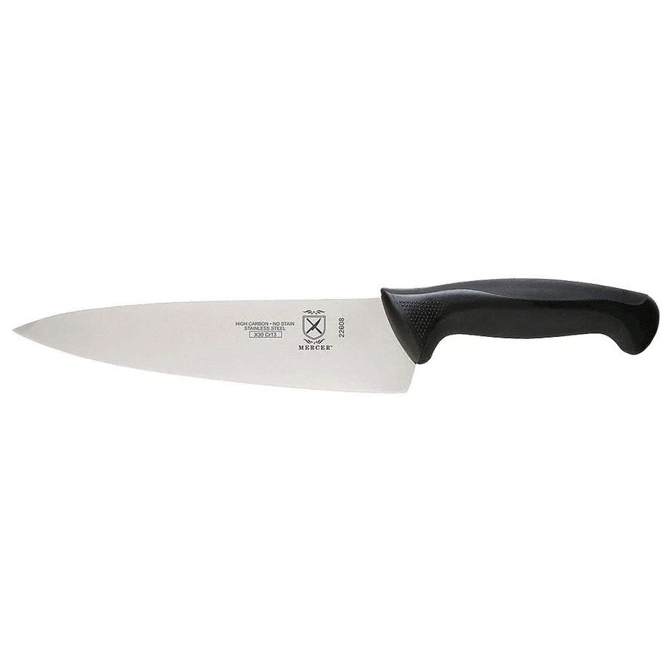 Cuchillo de chef MERCER CUTLERY M22608, hoja de 8 pulgadas, mango negro 6AKK3 Foto 1 de 1