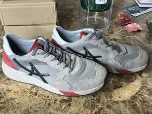 Zapato Deportivo de Velocidad Allrounder By Mephisto Para Hombre - Gris Rojo, Talla 11 EE. UU. - Imagen 1 de 7