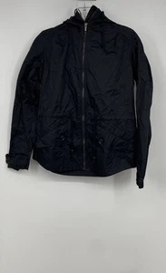 Columbia Womens Black Long Sleeve Hooded Full-Zip Rain Jacket Size Small - Picture 1 of 6