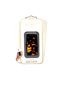 Handl Luxe Collection Phone Grip Stand Tortoise Design HX100270-BRN-K - Photo 1 sur 2