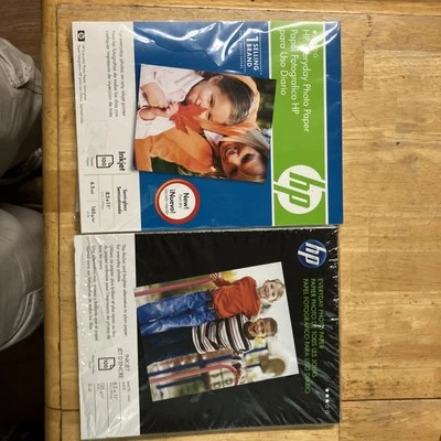 HP EVERYDAY Semi-gloss Photo Paper ANY INKJET PRINTER 100sheets Get Both Items - Image 1 of 3