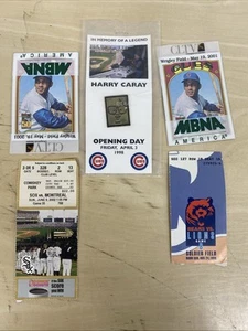 Harry Caray Opening Day Commemorative Pin, Chicago Cubs 4/3/98 Wrigley Field. - Picture 1 of 1